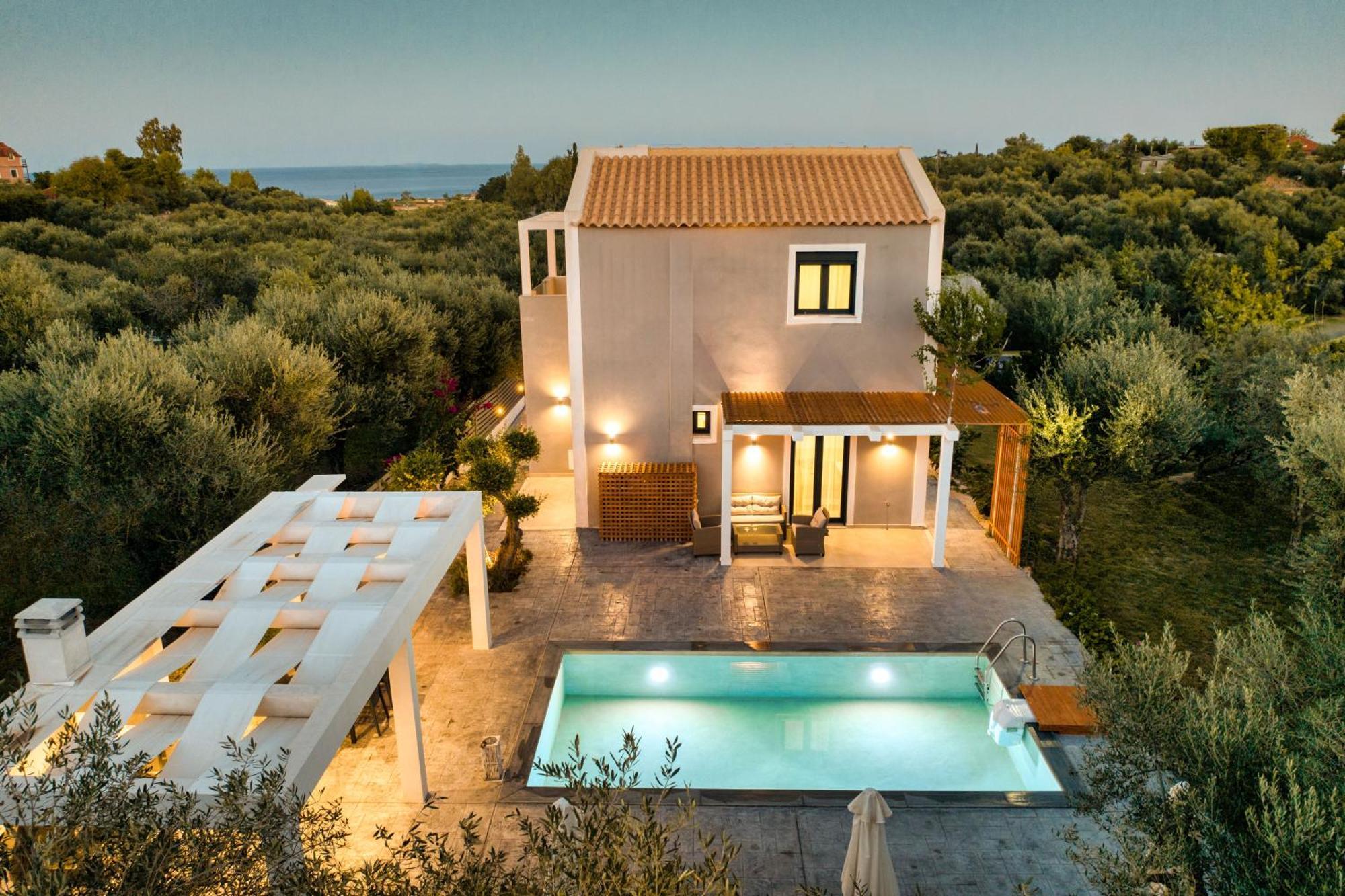 Valeria Private Villa Планос Экстерьер фото