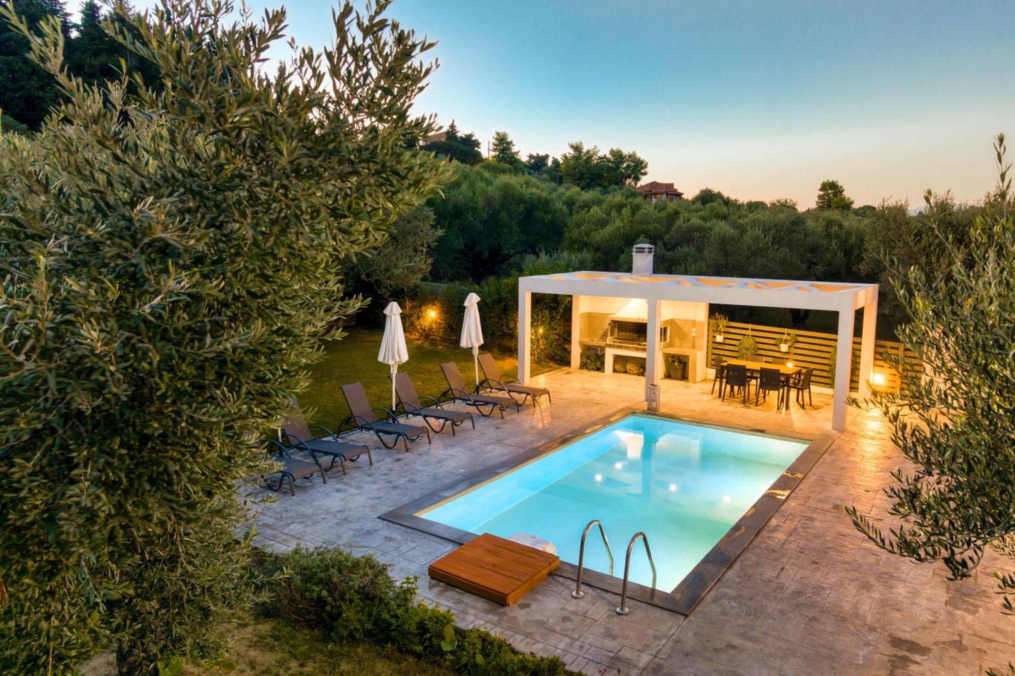 Valeria Private Villa Планос Экстерьер фото